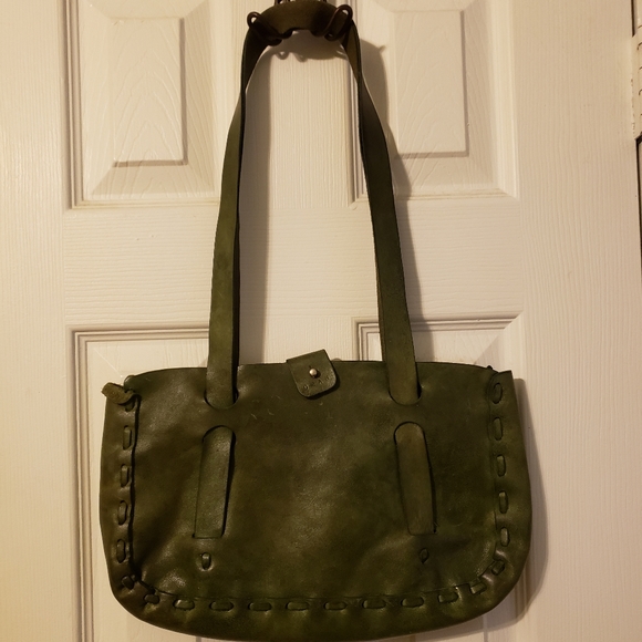 Dean Leather Bags Green Dean Leather Bag Poshmark
